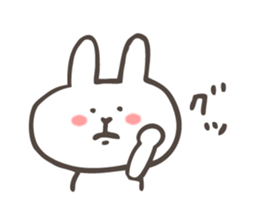 The Winter Rabbit Sticker sticker #8848752