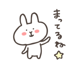The Winter Rabbit Sticker sticker #8848754