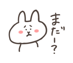 The Winter Rabbit Sticker sticker #8848755