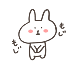The Winter Rabbit Sticker sticker #8848758