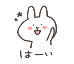 The Winter Rabbit Sticker sticker #8848760
