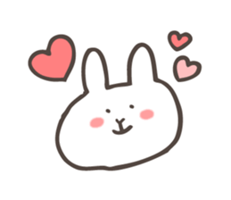 The Winter Rabbit Sticker sticker #8848763