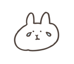 The Winter Rabbit Sticker sticker #8848765