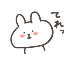 The Winter Rabbit Sticker sticker #8848766