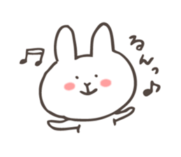 The Winter Rabbit Sticker sticker #8848767