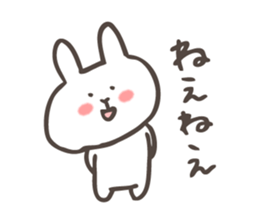The Winter Rabbit Sticker sticker #8848769