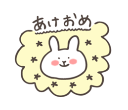 The Winter Rabbit Sticker sticker #8848772