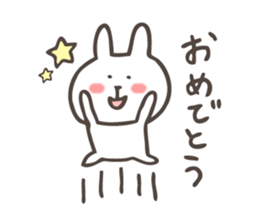 The Winter Rabbit Sticker sticker #8848774