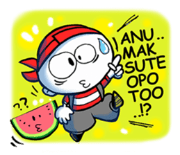 Stand Up Little Cong sticker #8850070