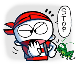 Stand Up Little Cong sticker #8850080