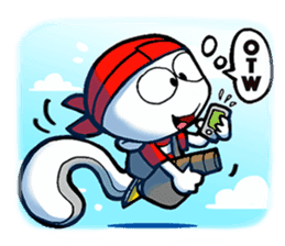 Stand Up Little Cong sticker #8850084