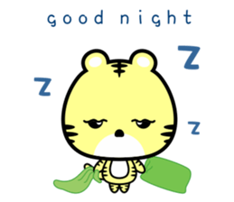 U Tiger Twins Love You sticker #8850855