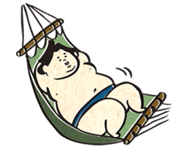 sumo wrestler"yuruizeki" part5 sticker #8851031