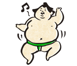 sumo wrestler"yuruizeki" part5 sticker #8851051