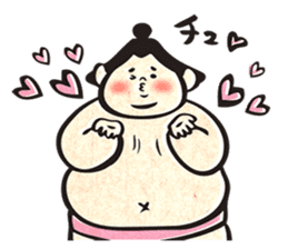 sumo wrestler"yuruizeki" part5 sticker #8851058