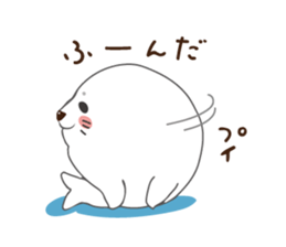 White seal sticker sticker #8851313