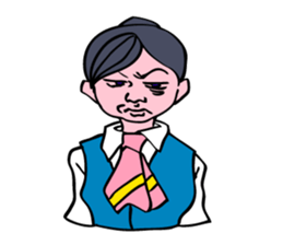 A girl has some troubles 3. sticker #8851652