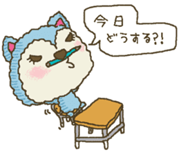 nene-nyan's friend *School life ver.* sticker #8852030