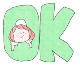 Dog and Girls sticker #8852144