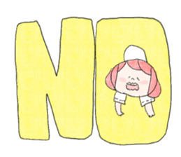 Dog and Girls sticker #8852145