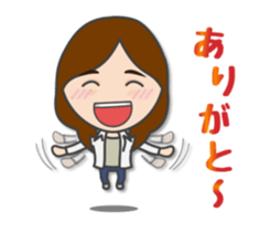 Natural girl sticker #8852188