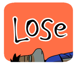 Let's enjoy fighting game! sticker #8853251