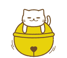 Big bell cat ~ a convenient set ~ sticker #8853521