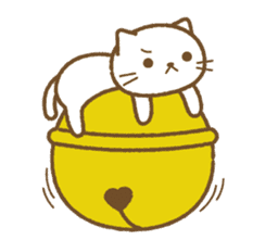 Big bell cat ~ a convenient set ~ sticker #8853524