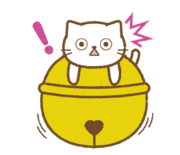 Big bell cat ~ a convenient set ~ sticker #8853530