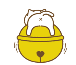 Big bell cat ~ a convenient set ~ sticker #8853532
