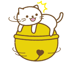 Big bell cat ~ a convenient set ~ sticker #8853533