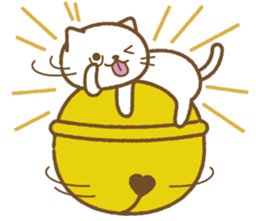 Big bell cat ~ a convenient set ~ sticker #8853534