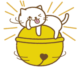 Big bell cat ~ a convenient set ~ sticker #8853534