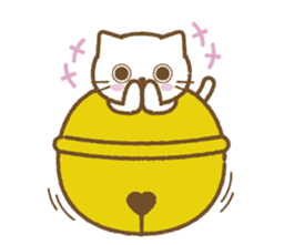Big bell cat ~ a convenient set ~ sticker #8853538