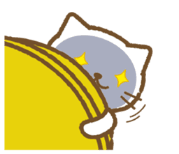 Big bell cat ~ a convenient set ~ sticker #8853541