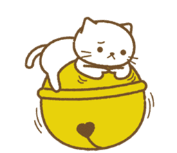 Big bell cat ~ a convenient set ~ sticker #8853544
