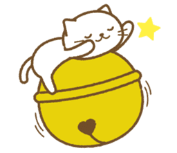 Big bell cat ~ a convenient set ~ sticker #8853546