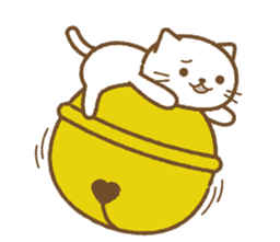 Big bell cat ~ a convenient set ~ sticker #8853547