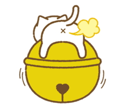 Big bell cat ~ a convenient set ~ sticker #8853557