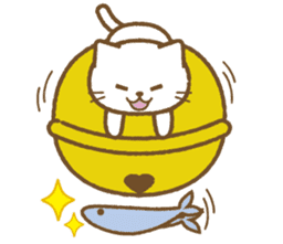 Big bell cat ~ a convenient set ~ sticker #8853559
