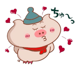 Butako no fuyumonogatari sticker #8853964