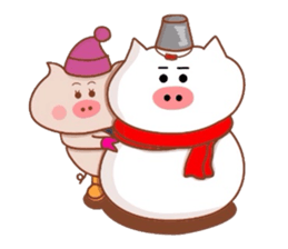 Butako no fuyumonogatari sticker #8853976