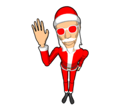 Santa Claus doll sticker #8854216