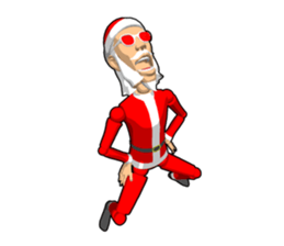 Santa Claus doll sticker #8854226