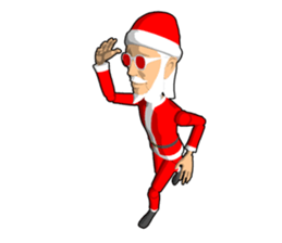 Santa Claus doll sticker #8854227