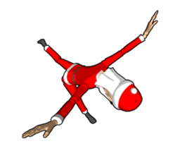 Santa Claus doll sticker #8854234