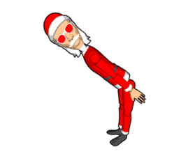 Santa Claus doll sticker #8854237