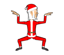 Santa Claus doll sticker #8854238