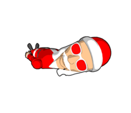 Santa Claus doll sticker #8854242