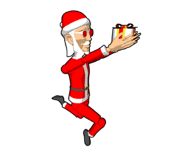 Santa Claus doll sticker #8854247